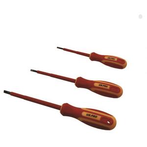 US PRO 7pc Insulated Electricians Screwdriver Set 1606 - Red and Yellow by US PRO