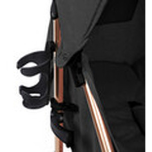 Ickle Bubba Discovery Max Stroller - Black/Rose Gold by Ickle Bubba
