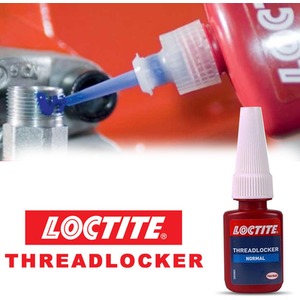 Loctite Medium Strength Easy to Use Threadlocker Transparent Adhesive 5g, 2 Pack - Threadlocker Adhesive by Loctite