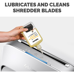 Fellowes Paper Shredder Oil - Shredder Lubricant Oil - Pack of 2 - Light Amber by Fellowes