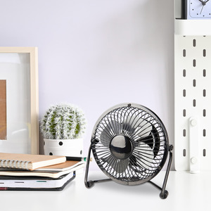 Schallen Mini Portable USB Powered Desk, Table, Office, Fan - Gun Metal by Schallen