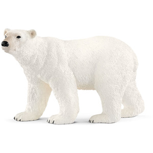 SCHLEICH Wild Life Polar Bear Toy Figure - Black by SCHLEICH