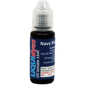 Premium Grade Liquid Candle and Resin Dye - Navy Blue by LIQUIDyes