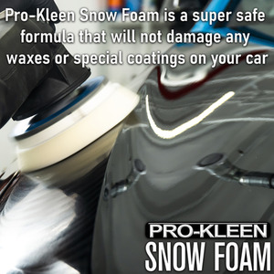 Karcher K Series Snow Foam Lance, Microfibre Cloth, Mitt Pressure Washer - White / 5L Cherry by Pro-Kleen