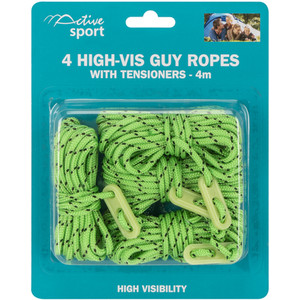 Active Sport Hi-Vis Guy Ropes by Active Sport