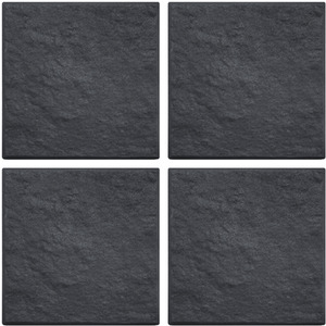 Square Stomp Stone Grey Slate Stepping Stones - Grey / 4 by Nicoman