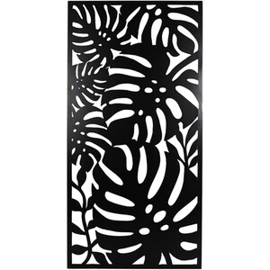 Indoor/Outdoor Leaf Metal Wall Screen