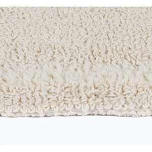Luxury Reversible Cotton Shower Mat - Cream by Homescapes
