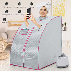 Portable Sauna Steam Kit for Home Spa by Livingandhome