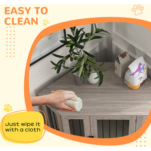 PawHut 2 in 1 Conner Dog Crate Furniture with Cushion by PawHut