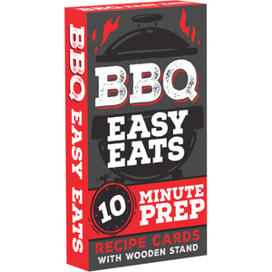 BBQ Eats Recipe Cards - Black by Boxer Gifts