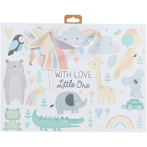 Little One Baby Shopper Gift Bag - White