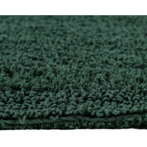 Luxury Reversible Cotton Shower Mat - Moss Green by Homescapes