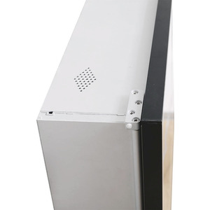 Bathroom LED Mirror Cabinet with Demister - White by Livingandhome