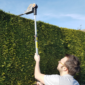 20V Long Reach Hedge Cutter - Orange by Terratek