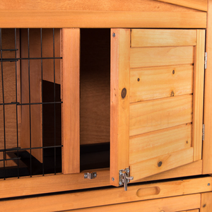 2 Tier Wooden Pet Hutch - Wood by Vida Designs