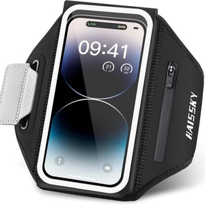 Running Armband Phone Holder Pocket - Black