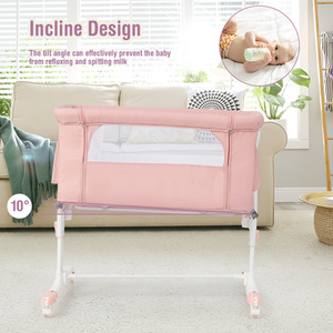 3-in-1 Baby Bedside Bassinet by Costway