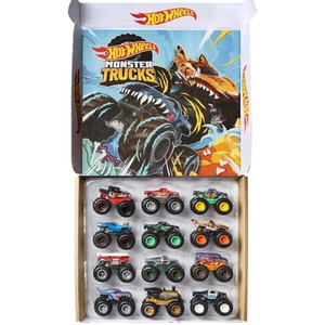 Hot Wheels Monster Trucks 12 Pack - Multicolour by Hot Wheels