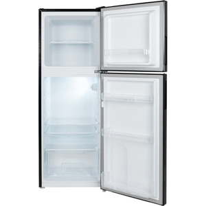 Willow Top Mount Fridge Freezer - Black by Willow