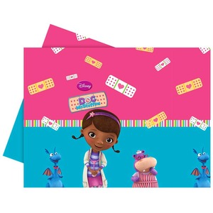 Doc McStuffins Party Table Cover - Pink and Blue by Blue Frog Toys
