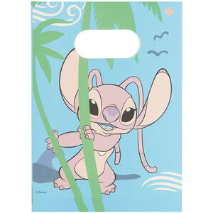 Stitch Paper Party Bags - Blue