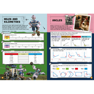 Wallace and Gromit Fun Learning Maths Workbook - WGM