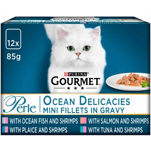 Pack of Gourmet Perle Ocean Delicacies Pouches - 12 by Gourmet