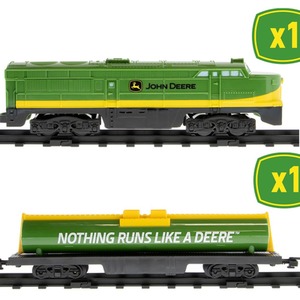 John Deere 28 Piece Mini Train Set - Green by Lionel