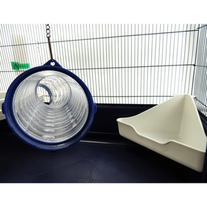 Mamble Narrow Bar 100cm Cage - Blue by Little Friends