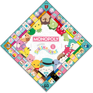 Squishmallows Monopoly - White