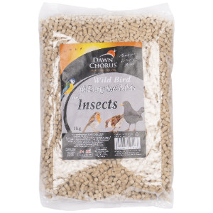 Wild Bird Suet Pellets with Insects - 1kg by Dawn Chorus