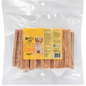 Chicken Strips Dog Treats 400g