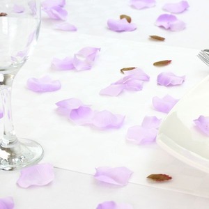 Silk Rose Petal Table Confetti - Lilac by Kingsbury Gifts