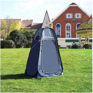 SONGMICS Portable Pop Up Privacy Tent - Grey by SONGMICS