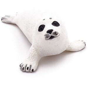 PAPO Marine Life Baby Seal Toy Figure - White by PAPO