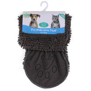 Pet Noodle Glove Towel by Clever Paws