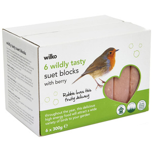 Wild Bird Suet Blocks - Berry / 6