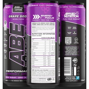Pack of 12 ABE Pre Workout Drink by Applied Nutrition