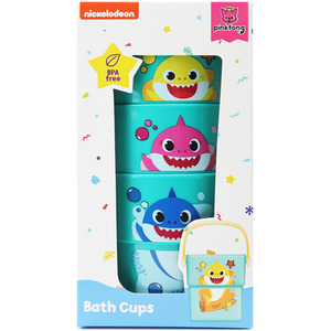 Baby Shark Bath Buckets 3 Pack - Multi by Baby Shark
