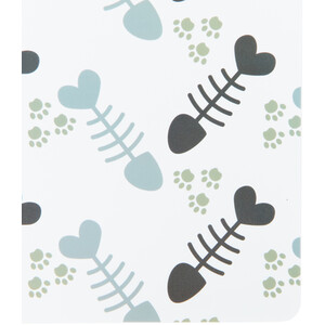 Fish Bone Placemat by Clever Paws