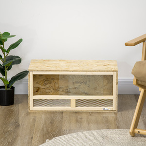 PawHut Reptile Terrarium Vivarium Climbing Pet Containers - Natural by PawHut