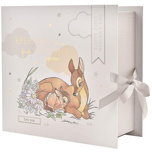 Disney Magical Beginnings Bambi White Keepsake Box-First Mothers Day - White by Disney
