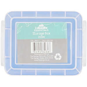 200ml Storage Box - Blue by i-doodle