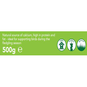 Wild Bird Wildly Tasty Dried Calci Worms 500g