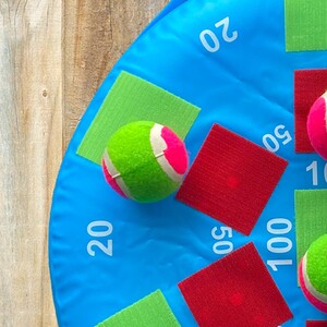 Inflatable Target Ball Game - Blue