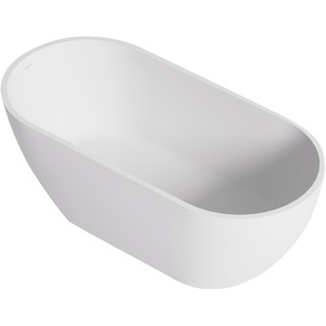 Fino Girona Freestanding Stone Bath - Matt White / 1700mm by Fino Stone