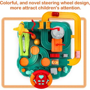 Car Track Adventure Playset Educational Toy - green