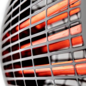 2KW IPX4 Freestanding Electric Patio Heater Remote Control 3 Modes - Black by Primrose