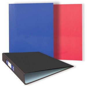 Set Of 3 A4 Ring Binder Folder Assorted Colours Filing Storage Paperwork Folders - Assorted by Tallon